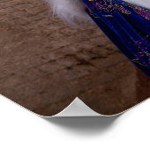 Posen in Karnevalskostüme, Venedig Poster (Ecke)