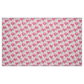 Posen Nahtloses Muster in rosa Farbe Stoff (Fat Quarter (45,7 x 55,9 cm))