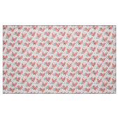 Posen Nahtloses Muster in rosa Farbe Stoff (Fat Quarter (45,7 x 55,9 cm))