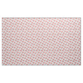 Posen Nahtloses Muster in rosa Farbe Stoff (Yard (91,4 cm))