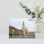 Posen, Polen Postkarte (Stehend Vorderseite)