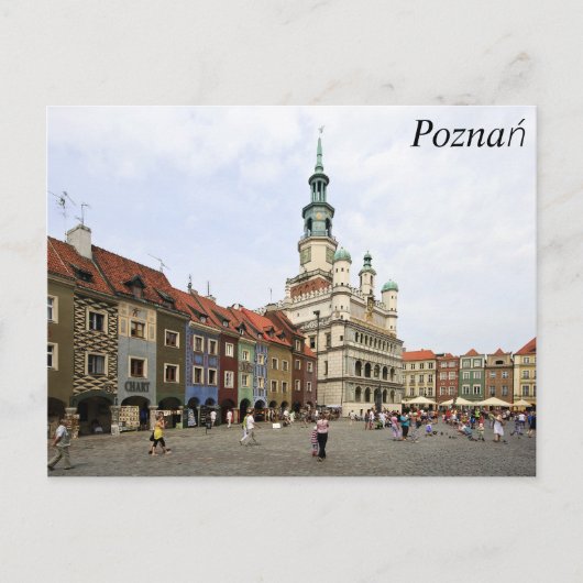 Posen, Polen Postkarte (Vorderseite)