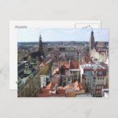 Posen Polen Postkarte (Vorne/Hinten)