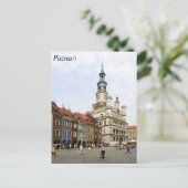 Posen, Polen Postkarte (Stehend Vorderseite)