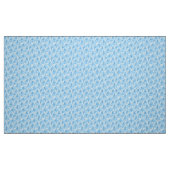 Posen Unsichtbares Muster in blauer Farbe Stoff (Fat Quarter (45,7 x 55,9 cm))
