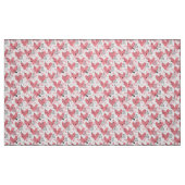 Posen Unsichtbares Muster in hellroter Farbe Stoff (Fat Quarter (45,7 x 55,9 cm))