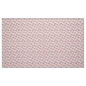 Posen Unsichtbares Muster in hellroter Farbe Stoff (Fat Quarter (45,7 x 55,9 cm))