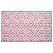 Posen Unsichtbares Muster in hellroter Farbe Stoff (Fat Quarter (45,7 x 55,9 cm))