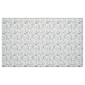 Posen Unsichtbares Muster in schwarzer Farbe Stoff (Fat Quarter (45,7 x 55,9 cm))
