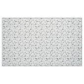 Posen Unsichtbares Muster in schwarzer Farbe Stoff (Fat Quarter (45,7 x 55,9 cm))