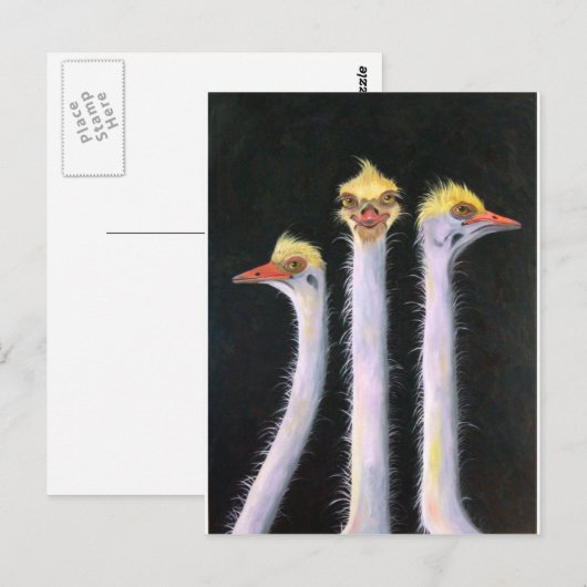 Posers Postkarte (Vorne/Hinten)