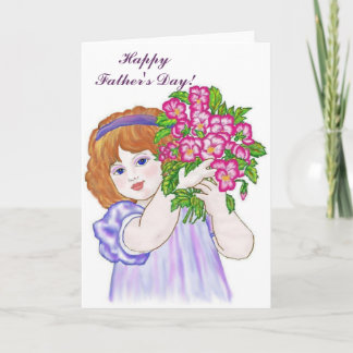 Posey für Papa Card Karte