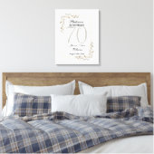 Posh 70. Platinum Geburtstag Leinwanddruck (Insitu (Schlafzimmer))
