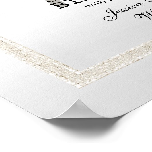 Posh 70. Platinum Geburtstag Poster (Ecke)