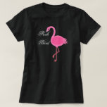 Posh Bird T - Shirt<br><div class="desc">Ein wunderschönes Design eines rosa Flamingo mit dem Logo posh Vogel geeignet für jeden Damenschrank.</div>