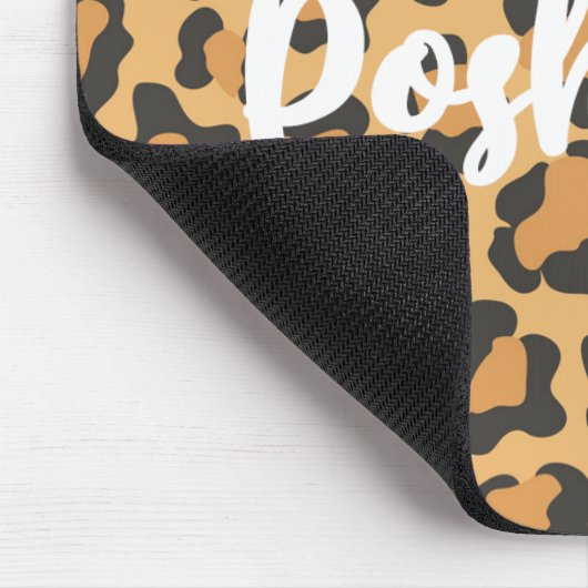 Posh Boss Leopard Mouse Pad Mousepad (Ecke)