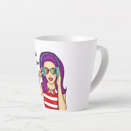 Posh Botschafter - Poshmark Latte Tasse (Rechte Ecke)