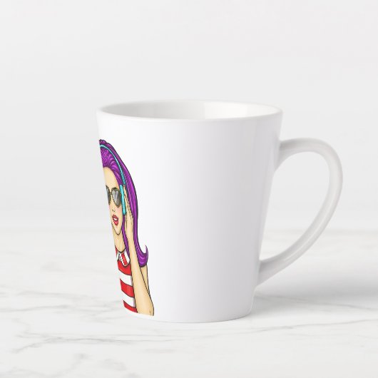 Posh Botschafter - Poshmark Latte Tasse (Rechts)