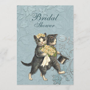Posh Cats Bridal Dusche Einladung