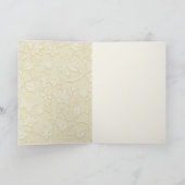 Posh Cats Wedding Ankündigung (Innenseite)