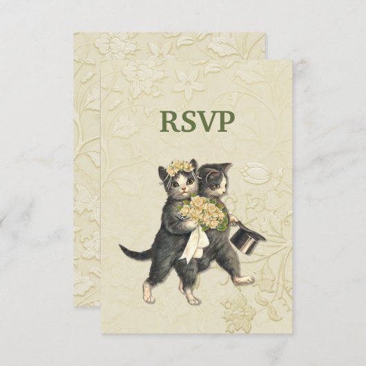 Posh Cats Wedding RSVP 2 (Vorne/Hinten)