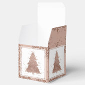 Posh Christmas Tree | Glam Rose Gold Luxury Geschenkschachtel (Geöffnet)
