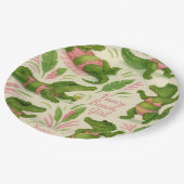 Posh Gator Plates Pappteller (Schrägansicht)