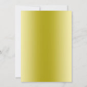 Posh Gem Bow & Ribbon 50. Hochzeitstag Einladung (Rückseite)