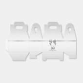 Posh Gem Bow & Ribbon 60. Hochzeitstag Geschenkschachtel (Ungefaltet)