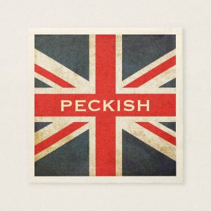 Posh Gewerkschafts-Jack-Peckish Party-Servietten Serviette