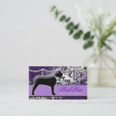 Posh Haustier 311 lila Visitenkarte (Stehend Vorderseite)