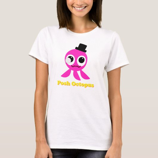 Posh Kraken-Mädchen-T - Shirt (Vorderseite)