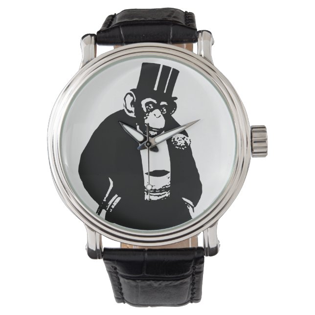 Posh Monkey Watch Design Armbanduhr (Vorderseite)