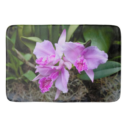Posh Orchids Badematte (Vorderseite)