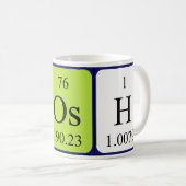 Posh Periodenname Tasse (VorderseiteRechts)