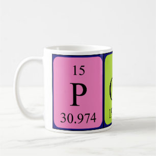 Posh Periodenname Tasse