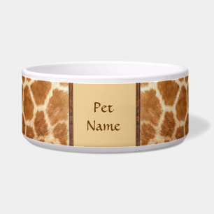Posh Pet Giraffe Muster - Anpassen Napf