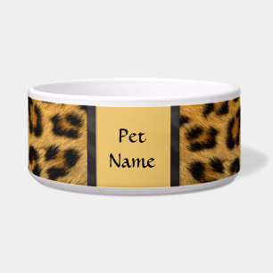 Posh Pet Leopard Muster - Anpassen Napf