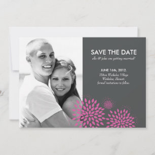 Posh Petals Beere Save The Date Einladung