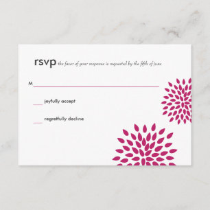 Posh Petals   Lebhaft   UAWG   RSVP Karte