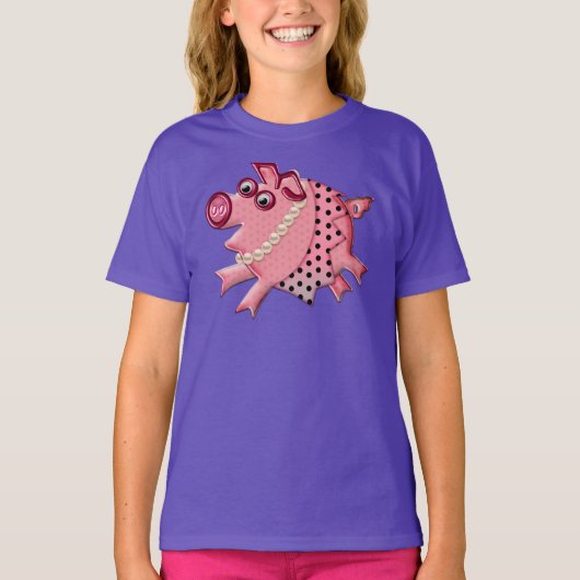 Posh Piggy T-Shirt (Vorderseite)