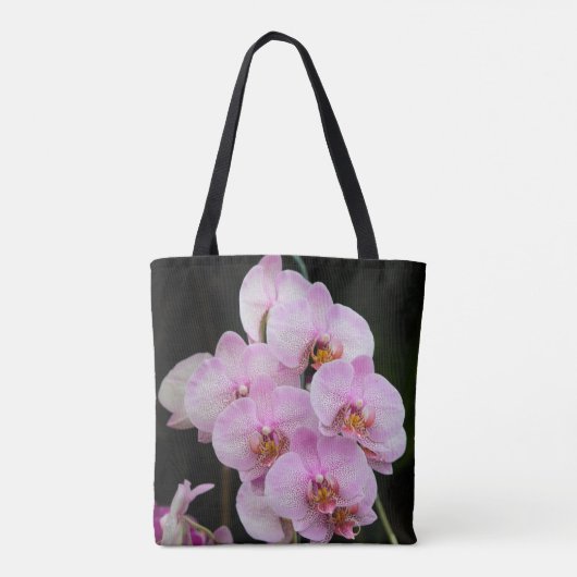 Posh Pink Orchids Tasche (Rückseite)