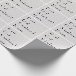 POSH-Port aus der Zuhause auf der Starboard-Karte Geschenkpapier