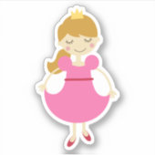 Posh Princess Aufkleber (Vorderseite)