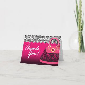 Posh Pursuit Dankeschön Note Card Dankeskarte