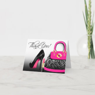 Posh Pursuit Dankeschön Note Card Dankeskarte