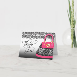 Posh Pursuit Dankeschön Note Card Dankeskarte