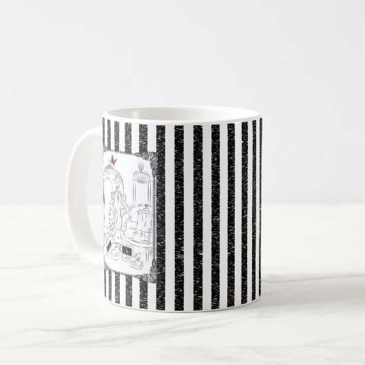 Posh Wardrobe Strip Room Kaffeetasse (Vorderseite Links)