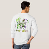 Posh zebra T-Shirt (Schwarz voll)