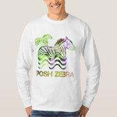 Posh zebra T-Shirt (Vorderseite)
